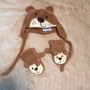 Bear winter hat